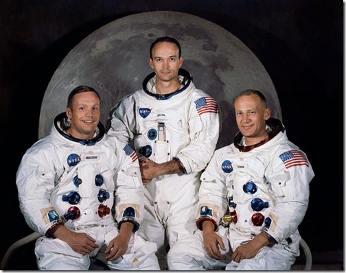 Armstrong, Aldrin, Collins