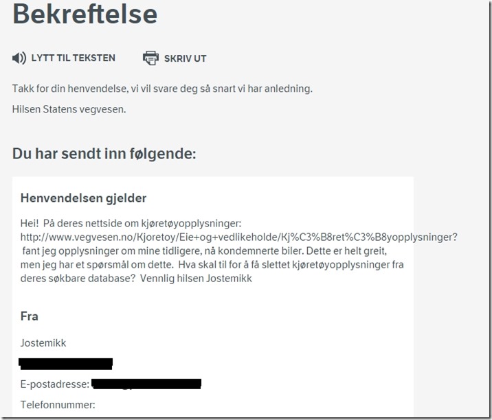 e-post til Vegvesenet2