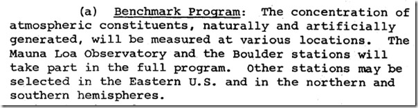 NASA Mauna Loa og Boulder