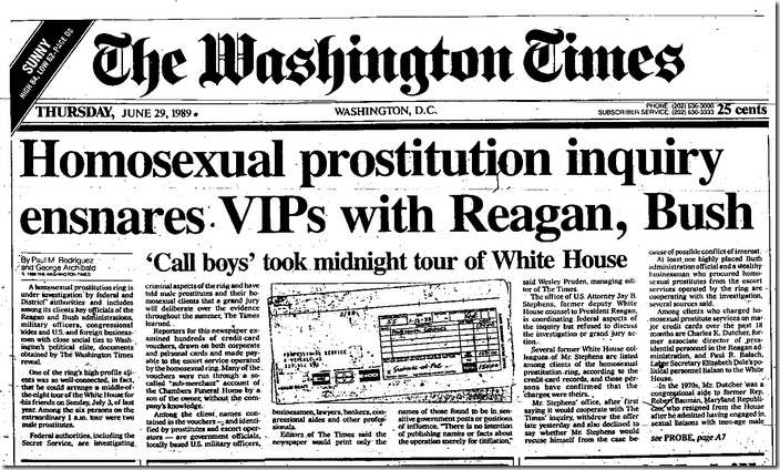 Pedofiliring i Washington