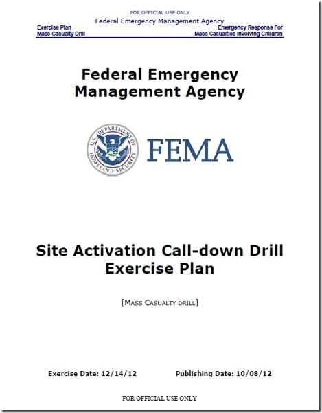 FEMA-rapporten Sandy Hook 2012 1