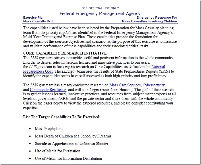 FEMA-rapporten Sandy Hook 2012 2