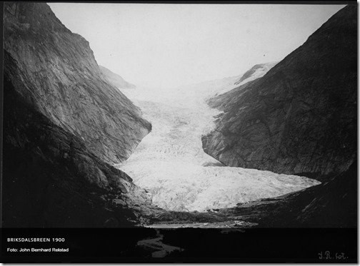 Briksdalsbreen 1900