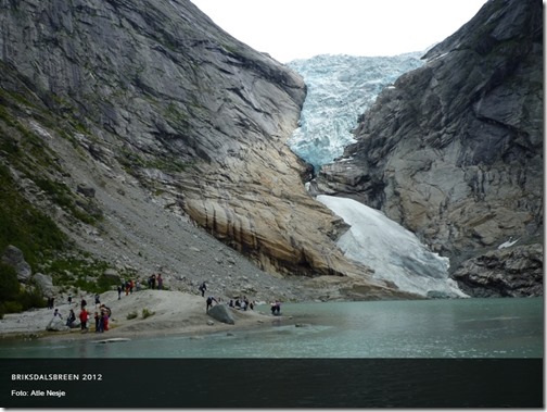 Briksdalsbreen 2012 Atle Nesje