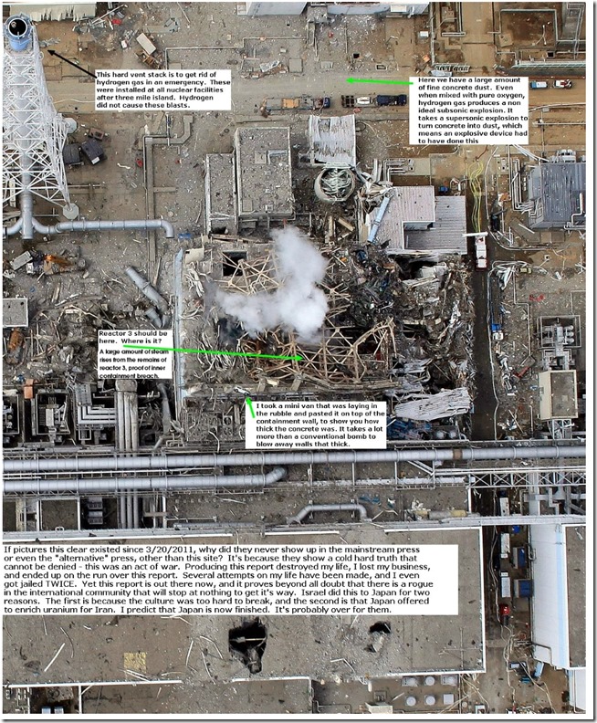 Fukushimaanleggets ødeleggelser