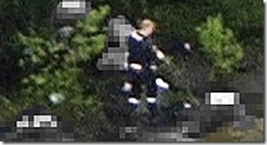 NRKs helikopterbilder av Anders Behring Breivik på Utøya