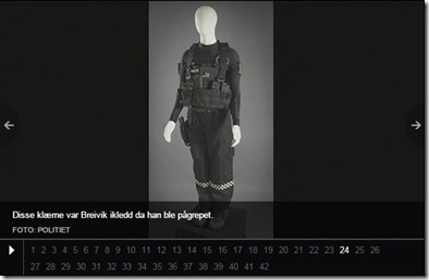 Politiets bilder av Breiviks utstyr 1