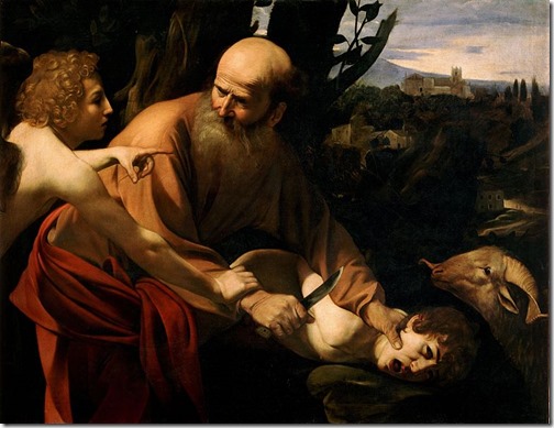 Sacrifice_of_Isaac-Caravaggio_(Uffizi)
