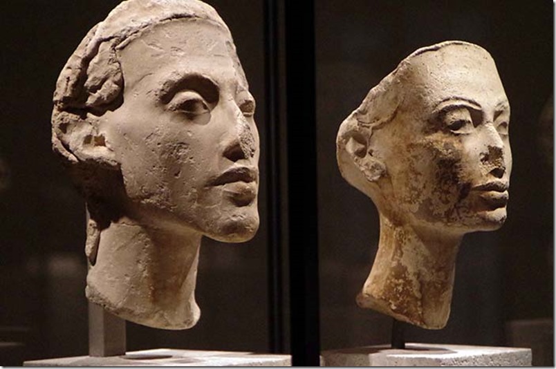 Akhenaten og Nefertiti