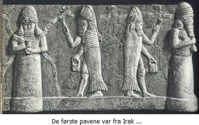 Fiskegudene fra Ur Babylon Irak