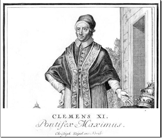 Clemens XI - Pontifex Maximus