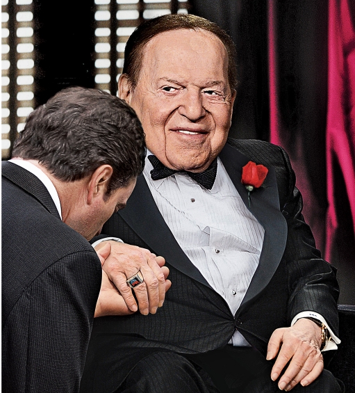 Sheldon Adelson ønsker å fjerne Palestina fra verdenskartet, og har ytret intense ønsker om å gjøre det samme med Iran ved hjelp av atomvåpen.